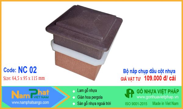 Bộ nắp chụp NC02 cho trụ 90mm