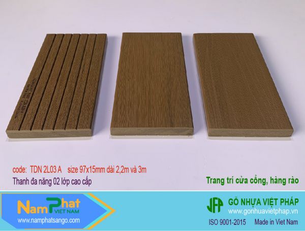 TDN2L03A Thanh hàng rào, cửa cổng cao cấp