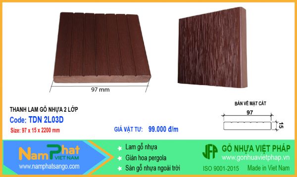 Thanh đa năng 2 lớp ngoài trời TDN2L03D