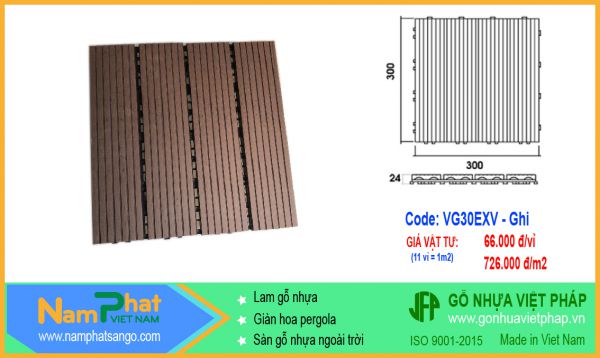 vỉ lát sàn VG300EXV-GHI